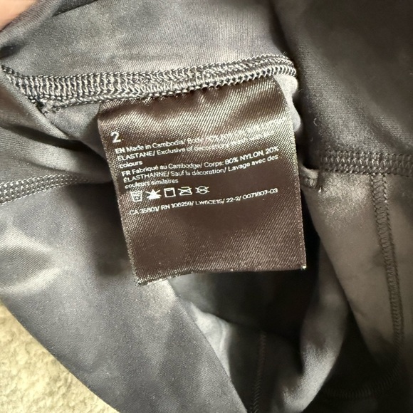 Lululemon Align High-Rise Crop 23" in Diamond Dye Pitch Grey Graphite Grey - Picture 5 of 10